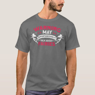 De waarschuwing van vrouwen kan spontaan spreken o t-shirt