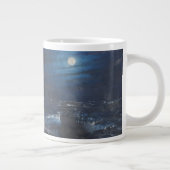 De waarschuwingsmaan grote koffiekop (Rechts)