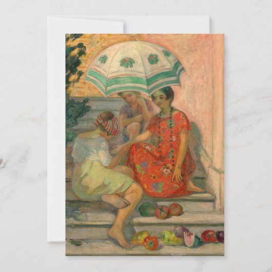 De waarzegger, Sainte-Maxime | Henri Lebasque (Voorkant)