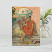 De waarzegger, Sainte-Maxime | Henri Lebasque (Staand voorkant)