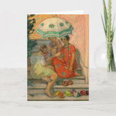 De waarzegger, Sainte-Maxime | Henri Lebasque Kaart (Voorkant)