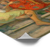 De waarzegger, Sainte-Maxime | Henri Lebasque Poster (Hoek)