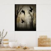 De waas van kraaien poster (Keuken)