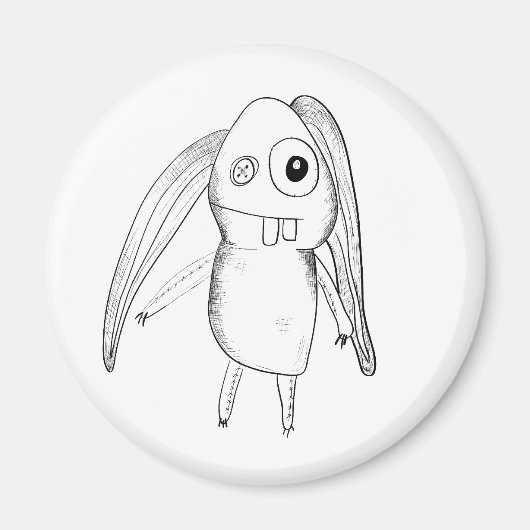 De Wabbit Magneet (Voorkant)