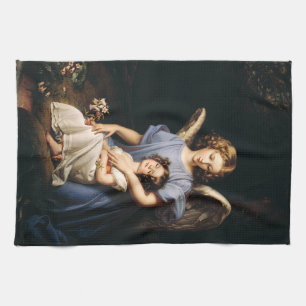 De Wacht van The Guardian door Karl Joseph Stieler Theedoek