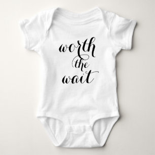 De Wachten Baby Funny Cute Baby Romper