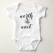 De Wachten Baby Funny Cute Baby Romper (Voorkant)