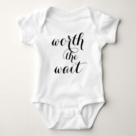 De Wachten Baby Funny Cute Baby Romper