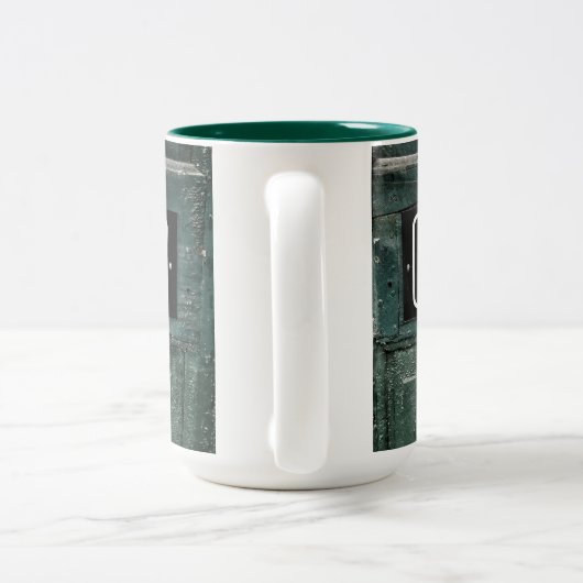 De Wachtkamer Tweekleurige Koffiemok (Handvat)