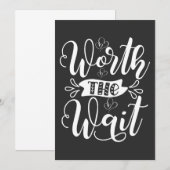 De Wachtoutfit waard, Rainbow Baby aankondiging (Voorkant / Achterkant)