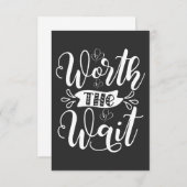 De Wachtoutfit waard, Rainbow Baby aankondiging (Voorkant / Achterkant)