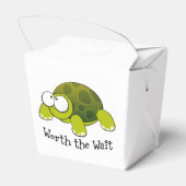 De wachtschildpad waard bedankdoosjes (Achterkant)