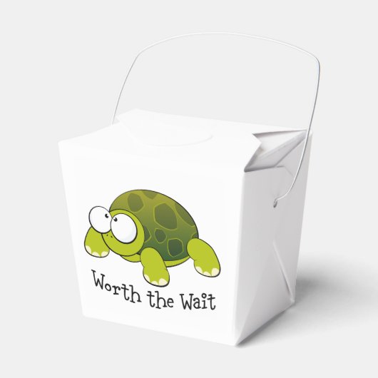 De wachtschildpad waard bedankdoosjes (Voorkant Zijde)