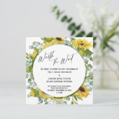 De wachttijd Floral is uitgesteld. Kaart (Staand voorkant)