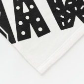 De wachttijd waard fleece deken (Hoek)