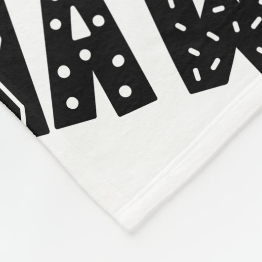 De wachttijd waard fleece deken (Hoek)