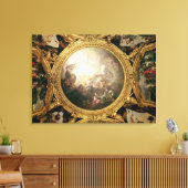 De wagen van Apollo, plafondschildering Canvas Afdruk (Insitu (Woonkamer))