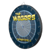 De Wagers Family Dart Board Dartbord (Voorkant Rechts)