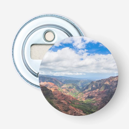 De Waimea Canyon Button Flesopener (Voorkant)