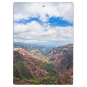 De Waimea Canyon Klembord (Achterkant)