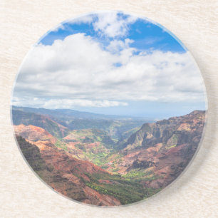 De Waimea Canyon Zandsteen Onderzetter