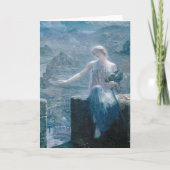 De wake van de Valkyrie, Edward Robert Hughes, 190 Kaart (Voorkant)