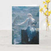 De wake van de Valkyrie, Edward Robert Hughes, 190 Kaart (Gele Bloem)