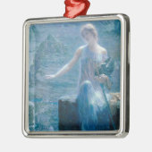 De wake van de Walkure (Elegante dame in een kaste Metalen Ornament (Links)