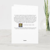 De Waldorf Geïnspireerde Kaart van de Kunst: Dame (Achterkant)