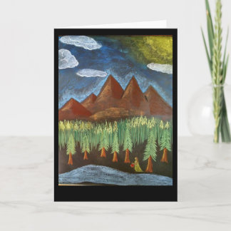 De Waldorf Geïnspireerde Kaart van de Kunst: Dame