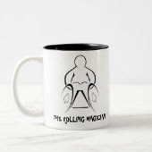 De walgmagiër - Officiële Mok! Tweekleurige Koffiemok (Links)