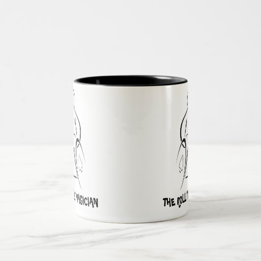 De walgmagiër - Officiële Mok! Tweekleurige Koffiemok (Center)