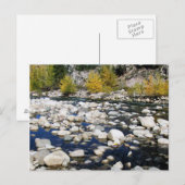 De Walker River in de herfst Briefkaart (Voorkant / Achterkant)