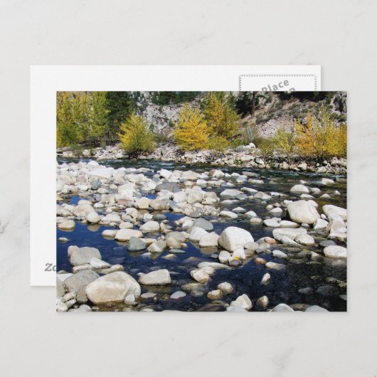 De Walker rivier in de herfst Briefkaart (Voorkant / Achterkant)