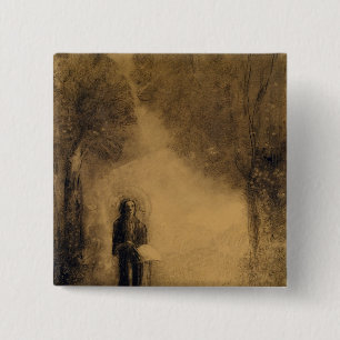 De Walker Vierkante Button 5,1 Cm