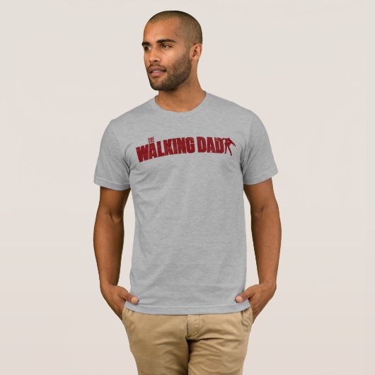 De WALKING DAD shirt Zombie Edition (Voorkant volledig)