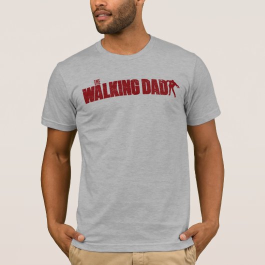 De WALKING DAD shirt Zombie Edition (Voorkant)