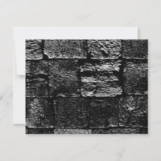 De WALL Bar Bat Reply Card RSVP Kaartje (Achterkant)