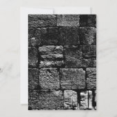 DE WALL Bar Bat Uitnodiging (Achterkant)