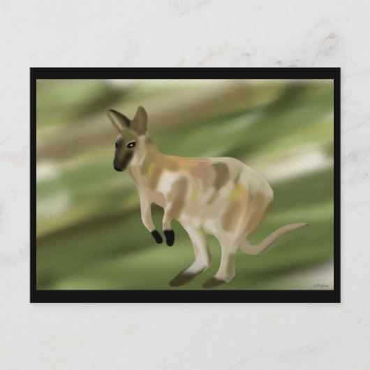 De Wallaby Jump Briefkaart (Voorkant)