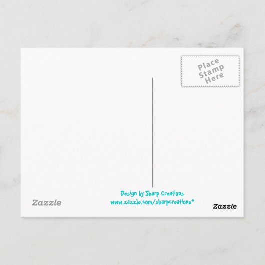 De Walrus Briefkaart (Achterkant)