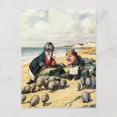 De Walrus en de Carpenter Briefkaart (Voorkant)