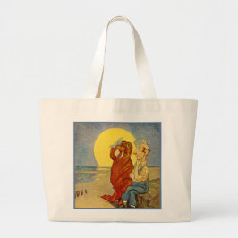 De Walrus en de Carpenter Grote Tote Bag