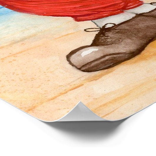 De Walrus en de Carpenter Poster (Hoek)