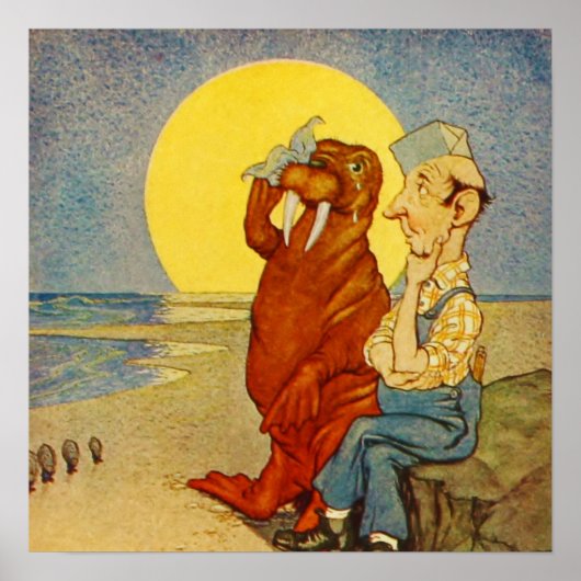 De Walrus en de Carpenter Poster (Voorkant)