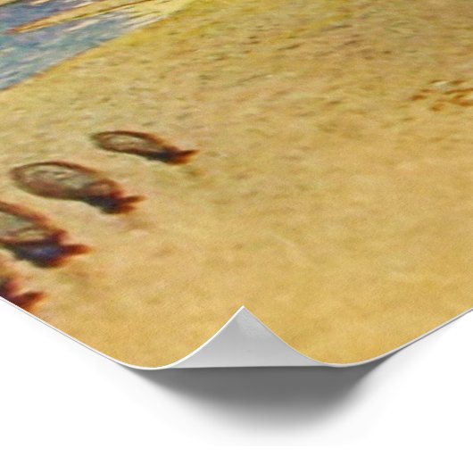 De Walrus en de Carpenter Poster (Hoek)