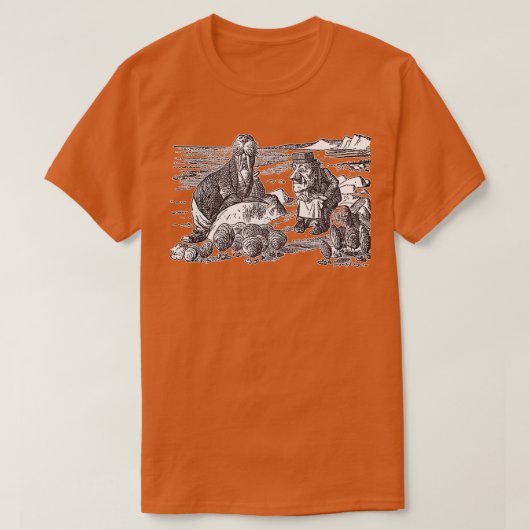 De Walrus en de Carpenter T-shirt (Design voorkant)
