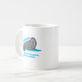 De Walrus Vampire Koffiemok (Voorkant links)