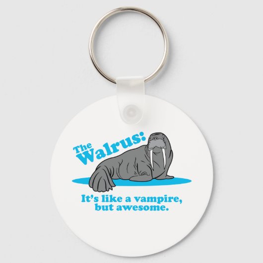 De Walrus Vampire Sleutelhanger (Voorkant)