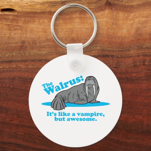 De Walrus Vampire Sleutelhanger (Voorkant)
